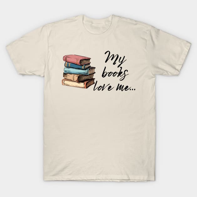 book tee T-Shirt by Lindseysdesigns